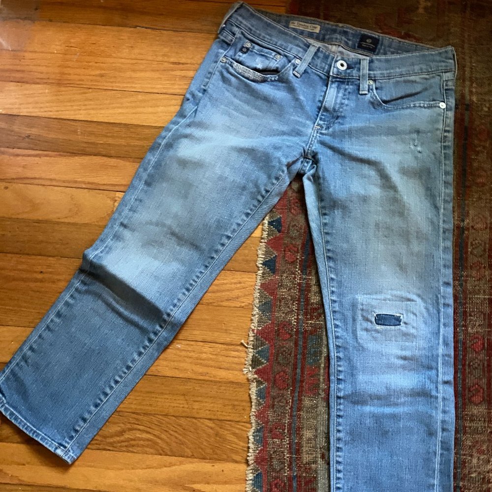 AG Tomboy Crop Jeans